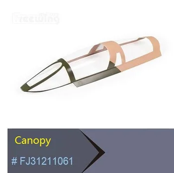 Canopy už Freewing rc lėktuvų žaislo modelis 2018 naujas F4 90mm F-4 90mm