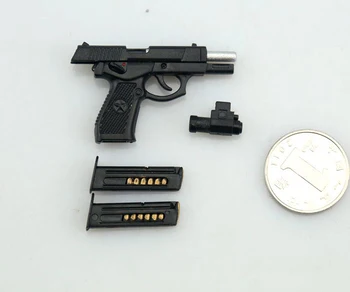 1/6 Masto Figūra Aksesuaras QSZ92 Pusiau automatinis Pistoletas Šautuvas Modelis Plastiko Ginklą Žaislai 12 cm Veiksmų Pav.
