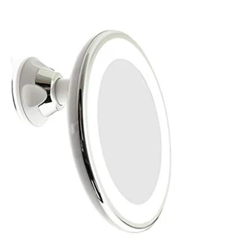 Aukštos Kokybės Turas Makiažas Tuštybės Veidrodis LED Nešiojamų Kosmetikos Veidrodėliai Namų Stalo Vonios kambarys Dušo Grožio Priemonių EK-Naujas