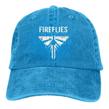 Vasaros Bžūp FIREFLIES Slim Fit Hip-Hop Bžūp paskutinis mūsų kaubojaus skrybėlę kepurė su Snapeliu