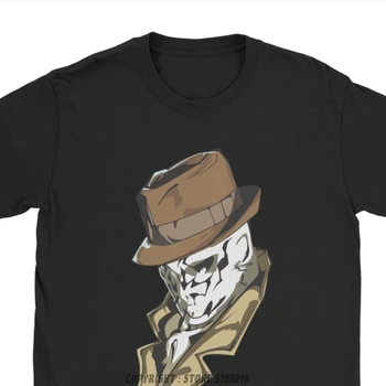Rorschach Krūtinė Budėtojai Vyrų Topai Marškinėliai Vyrams Veiduką Dr. Manhattan Naujų Alan Moore Medvilnės Tees O Kaklo Camisas T Shirts