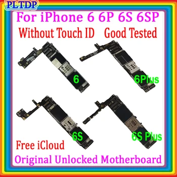 Geras Išbandyti Originalus iPhone 6 6 Plius 6s 6s Plus pagrindinė Plokštė,Factory Unlock Nemokamai 