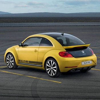 MONTFORD Volkswagen VW Beetle 2013 m. m. m. 2016 ABS Plastiko Unpainted Spalvos Galinis Kamieno Sparno Lūpų Spoileris, Automobilių Reikmenys