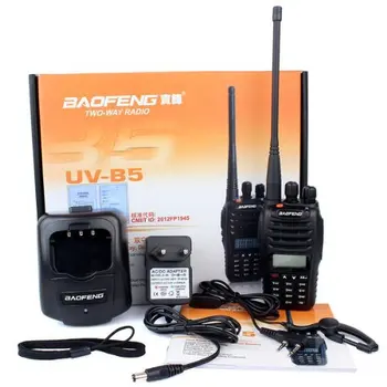 2018 redakcija Baofeng uv-b5, uv Dvigubos Juostos radijo kumpis radijo siųstuvas-imtuvas, geriau nei baofeng pofung uv-5r plius uv-82