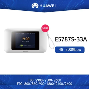 Atrakinta Huawei E5787 E5787S-33A hotspot 300mbps 4g lte maršrutizatorių Cat6 WiFi Maršrutizatoriaus su SIM kortelės lizdą, 4G Juostose(1/3/5/7/8/28/40)