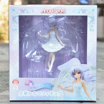 Anime Angel Beats! Tachibana Kanade PVC Veiksmų Skaičius, Kolekcines, Modelis Žaislas 13,5 cm
