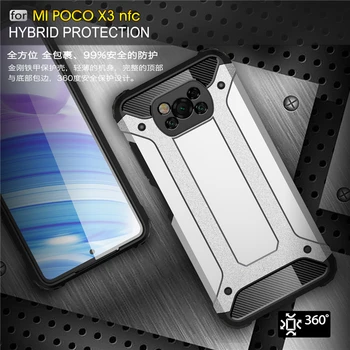 Už Xiaomi Mi Poco X3 Atveju Fundas Guminis Apvalkalas Apsauginis Telefono dėklas Skirtas Xiaomi Poco F2 Pro Dangtelio Xiaomi Poco X3 NFC