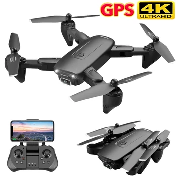 GPS Drone F6 4K HD Kamera FPV Tranai Su Sekite Mane 5G WiFi Optinio Srauto Sulankstomas RC Quadcopter Profesinės Dron Orlaivių Žaislai