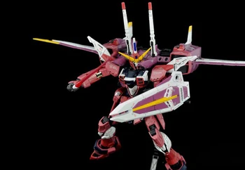 Bandai Gundam 76512 RG 1/144 Teisingumo Mobile Suit Surinkti Modelį Rinkiniai figūrėlių, Plastikiniai Modelis žaislai