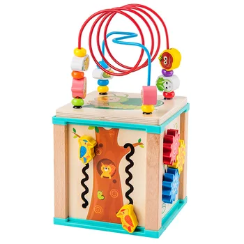 Kūdikių Žaislai, Mediniai Montessori Zawalcowany Labirinto Formos Pripažinimo Žaislų, Animacinių Filmų Laikrodis Mokymosi Vaikų Ikimokyklinio Ugdymo Žaislas Matematikos Žaislai