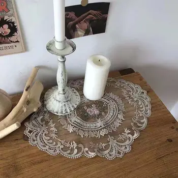Derliaus prancūzų nėriniai lentelė kilimėlis ins siuvinėjimo staliukas staltiesė namų puošybai