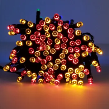 Saulės String Šviesos Lauko 20/50/100/200 LED Saulės Sodas String Žibintai, Vestuvių, Kalėdų Šviesos Žibintai Apdaila