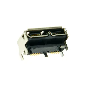 Cablecc 10vnt 5.2 mm Aukštis Micro USB 3.0 10pin Moterų Lizdas Talpykla stalo Kalno SMT Tipas USB Kietąjį Diską