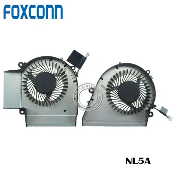 Naujas originalus aušinimo ventiliatorius ThundeRobot Dino X5 X6 X7 NFB96B05H NFB100B05H DC5V 0.50 A NL5A 4PIN