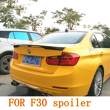 ABS Plastiko Unpainted Spalvos Galinis Kamieno Sparno Lūpų Stogo Spoileris BMW F30 F35 3 Serijos M3 320i 323i 325i 328i 2013 m. m. m. 2016 m.