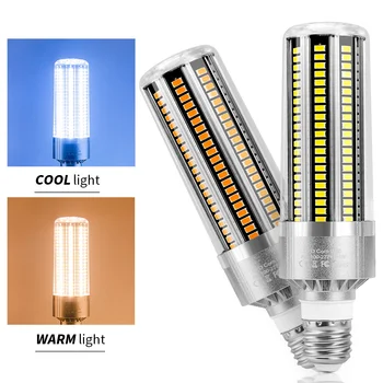 LED Kukurūzų Lemputės Šviesos 220v Lampada E27 Didelės Galios Kukurūzų Lempa 25w 35w 50w Liustra Apšvietimo prekybos Centrų LED 110v, Patalpų Apšvietimas