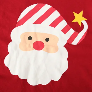 Kalėdų Raudona Santa Print Laisvalaikio Drabužiai Vaikams Berniukai Mergaitės Dovana, Ilgomis Rankovėmis Drabužius Šalis Žaidimas Cosplay Kostiumų Homewear Pižama
