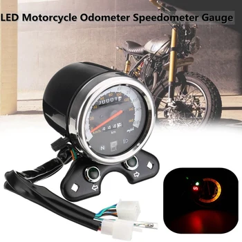 Universalus Motociklas LED Speeeter Oeter USB Sąsaja Motociklą Oeter už CG125 GN125