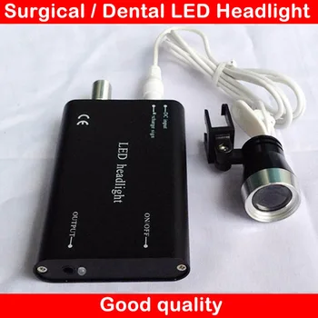 Nešiojamų žibintų šviesus power led šviesos chirurgijos priekinis žibintas stomatologas, chirurgija, dantų žibintas