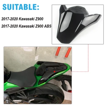 Plastikiniai Galiniai Pillion Sėdynės Gaubtas Lauktuvės Motociklo Sėdynės Lauktuvės Padengti Uodega Gaubtas Sėdynės Padengti Tinka Kawasaki 2017-2020 Z900 Z 900