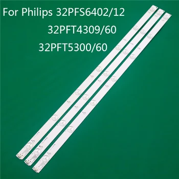 TV Apšvietimą Philips 32PFS6402/12 32PFT4309/60 32PFT5300/60 LED Juosta Apšvietimo Juostelės Linija Valdovas GJ-2K15 D2P5 D307-V1 V1.1