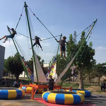 Vaikai Bungee panaudoti bungee saugos diržų šokinėja saugomos