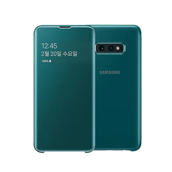 Originalus Skaidrus Veidrodis, Telefono dėklas, skirtas Samsung Galaxy S10 S10E G9700 S10 + S10Plus Smart Miego moliusko geldele Dangtis