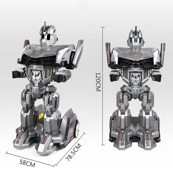 Nuotolinio Valdymo Važinėti Humanoidų Robotas Automobilių Žaislas Kilnojamojo Transformatorius Automobilių Robotas Šalmas Vaikams, Vaikams, Dovanų Pramogų Parkas