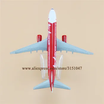 Metalų lydinio, Raudona Air Asia Airlines B737 Lėktuvo Modelis Asia 