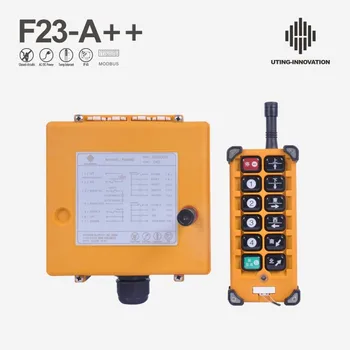 Nuotolinio valdymo F23-A++ pramonės nuotolinio valdymo radijo bangomis AC/DC universalus belaidis valdymo kranas 1transmitter 1receiver