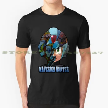 Mega Vyras - Maverick Hunter X Vasarą Juokingi Marškinėliai Vyrams, Moterims, Mega Man Megaman Mega Man X Megaman X Rockman Nulio Šlykštus Žaidimas