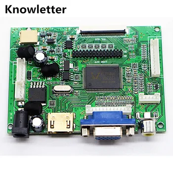 HDMI+VGA+ 2AVinput šaltinių, A/D LCD Monitorius kontrolės valdybos AT065TN14 AT070TN90 / AT070TN92 AT070TN93 / HDMI AT070TN94