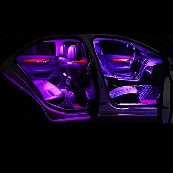 MG ZS 2017 2018 2019 3pcs Girlianda Klaidų 12v LED Lemputės Komplektą Automobilio Salono Dome Šviesos Skaitymo Lempos bagažo skyriaus Apšvietimas Priedai