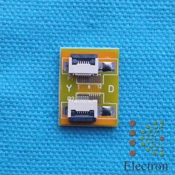 6 Pin 6 Pin ZIF 0,5 mm FFC Kabelis Išplėtimo Jungties, Adapteris 2vnt/daug