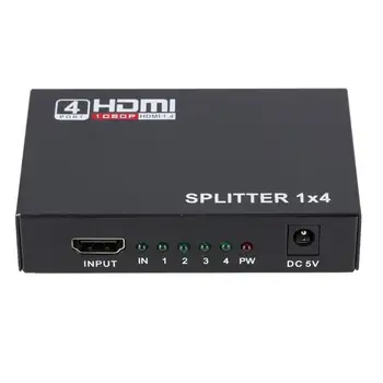 1x2 HDMI Jungiklis Switcher 1x4 1x2 HDMI Splitter HDMI Uosto Automatinis Perjungiklis Palaikymo 3D Full HD1080P pc HDTV DVD HDPS3
