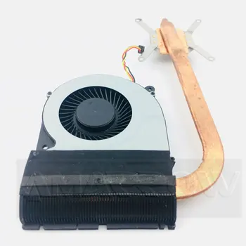 Originalus laptopo heatsink aušinimo ventiliatorius cpu aušintuvo TOSHIBA C850 C855 L850 C50 C 55 CPU heatsink Ventiliatorius+žalvario radiatorius