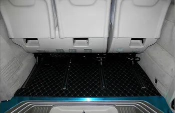 Custom pilną automobilio grindų kilimėliai + bagažo skyriaus kilimėlis Mercedes Benz V250d 7 8 sėdimos vietos 2020 vandeniui patvarus kilimai V250d 2019-