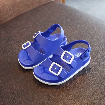 Vasaros 2020 m. berniukų batai Anglija 1-4 metų amžiaus kūdikiui vaikų sandalai vaikus non-slip sandalai vaikus