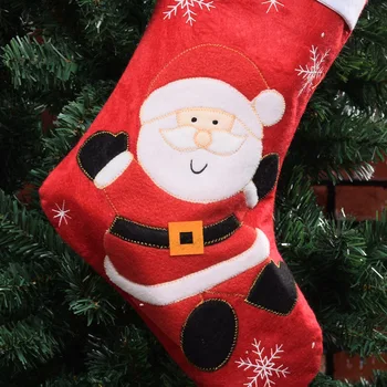Kalėdų Kojinės Santa Claus Kojinių Dovana Vaikams, Naujų Metų Saldainių Maišelį Elnias Kišenėje Kabinti Kalėdų Eglutės Ornamentu Kalėdų Dekoracijos