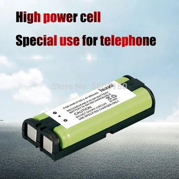 2.4 V 850mAh Ni-MH Bevielė Telefonų Įkrovimo Baterija (akumuliatorius skirtas Panasonic HHR-P105 KX242 KX2421 KX-2422 BATT-105 CPH508