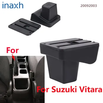 Už Suzuki Vitara Porankiu Modifikavimas dalys, skirtoje Automobilių Porankiu Centras talpinimo automobilių aksesuarų, Interjero USB Lengva įdiegti