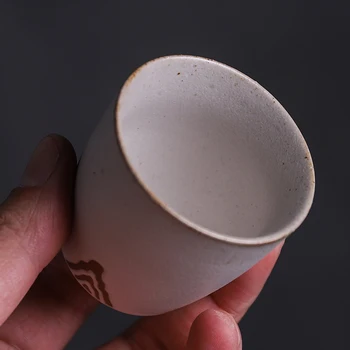 LUWU japonų keramikos arbatos puodelio rankų darbo kalnų teacup kinijos kung fu taurės 50ml