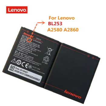 Originalus Lenovo BL253 baterija Lenovo A2010 Bateria 2010 / BL 253 BL-253 A1000 A1000m 1000 bl253 baterija