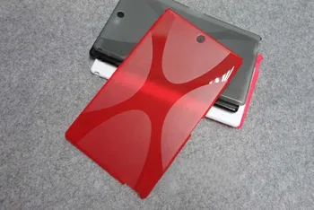 X Line Matinis TPU Gelio Silikoninis Apsauginis Odos Guma Padengti Dėklas Rankovės Krepšys Sony Xperia Z3 Tablet Kompaktiškas SGP621/ 641