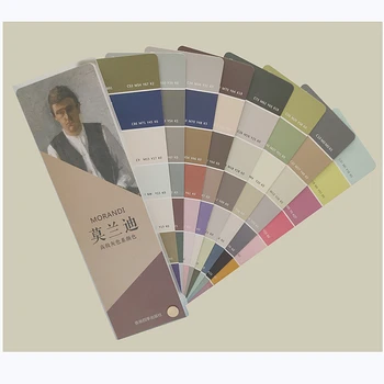 Morandi spalvos kortelę advanced pilkos spalvos atitikimo spalvos Camolan aliejaus tapybai spalvų paletė Daquan Tarptautinės atitikimo naftos spalva kortelė