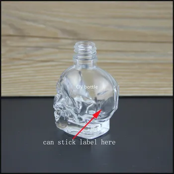 10vnt/Daug Karšto pardavimo 30ml kaukolė stiklo užkratas butelį eliquid ejuice su vaiko įrodymas ir apsaugos akivaizdu, bžūp ir stiklinės, pipetės