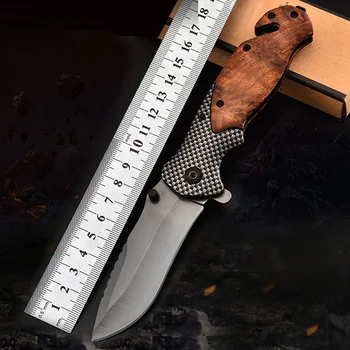 Sulankstomas Peilis peilis taktinis išgyvenimo peilis medžioklės stovyklavimo peilis 5CR13MOV aukšto kietumo 57HRC peilis Multi įrankiai kišenėje peiliai