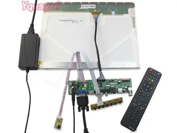 Yqwsyxl Rinkinys M140NWR2 R0 TV+HDMI+VGA+AV+USB LCD LED ekrano Valdiklio Tvarkyklę Valdyba
