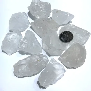 Natūralus baltas kristalų unpolished akvariumas vaza ir vazonas apdailos geomancy energijos demagnetization