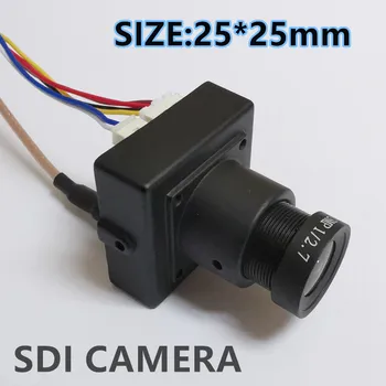 Dydis 25*25mm 1080P Mini SDI Kameros modulis Žvaigždės 0.0008 LUX EX-SDI Transliacijos klasės medicinos endoskopą 1cm atstumo nustatymo